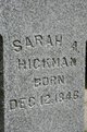  Sarah Ann Hickman