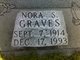 Nora Evelyn Sealey Graves Photo