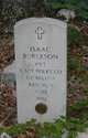 Pvt Isaac Burleson Sr.