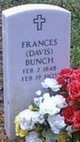  Frances C. <I>Davis</I> Bunch