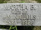  Martha B. <I>McEwen</I> Nichols