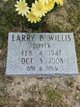  Larry B. “Dipper” Willis