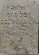  Frances Virginia “Fanny” <I>Mauzy</I> Yancey