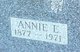  Annie E. <I>Hoffman</I> Wilcoxon
