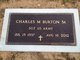 Rev Charles M. “Chuck” Burton Sr.