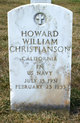  Howard William Christianson