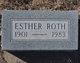  Esther <I>Suenram</I> Roth
