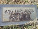  Mary Lucy <I>McClure</I> Jones