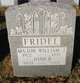 Maj William J Fridel