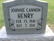 Johnnie Cannon Henry Photo