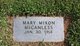  Mary <I>Mixon</I> McCanless