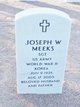 Sgt Joseph William “Joe” Meeks