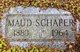  Maud <I>Chamberland</I> Schafer