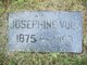  Josephine <I>Frederick</I> Volk