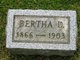  Bertha <I>Dunn</I> Bossard