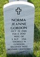 Norma Jeanne Gordon Photo