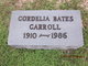  Cordelia <I>Bates</I> Carroll