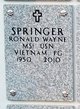 Ronald Wayne Springer Photo