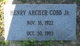  Henry Archer Cobb Jr.