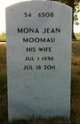  Mona Jean <I>Reid</I> Moomau