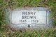  Henry B. Brown