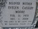  Evelyn <I>Cassidy</I> Moore
