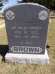 Dr Wiley Brown