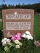  Mary Elizabeth MacAulay