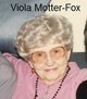  Viola M. <I>Motter</I> Fox