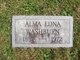  Alma Edner <I>King</I> Washburn