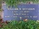  William R. McClean