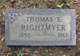  Thomas E Rightmyer