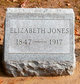  Elizabeth <I>Richards</I> Jones