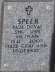 Paul Duval Speer Photo