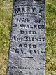  Mary E <I>McCollum</I> Walker