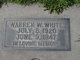  Warren Wesley White