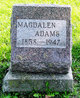  Magdalen Adams