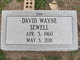David Wayne “Dink” Sewell Photo