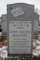  Anna Rachel <I>Lazarnick</I> Kontoff