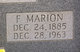  Francis Marion McGee
