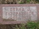  Orpha Jane <I>Ritchison</I> Fitzpatrick