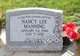  Nancy Lee <I>Haight</I> Manning