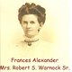  Frances Roxana <I>Alexander</I> Warnock