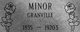  Granville W Minor