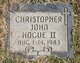 Christopher John Hogue II Photo