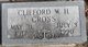  Clifford W. H. “Bill” Cross