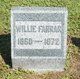  Willie Farrar