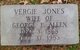  Virginia “Vergie” <I>Jones</I> Allen