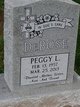  Peggy Lee DeBose