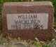 William Mackeben